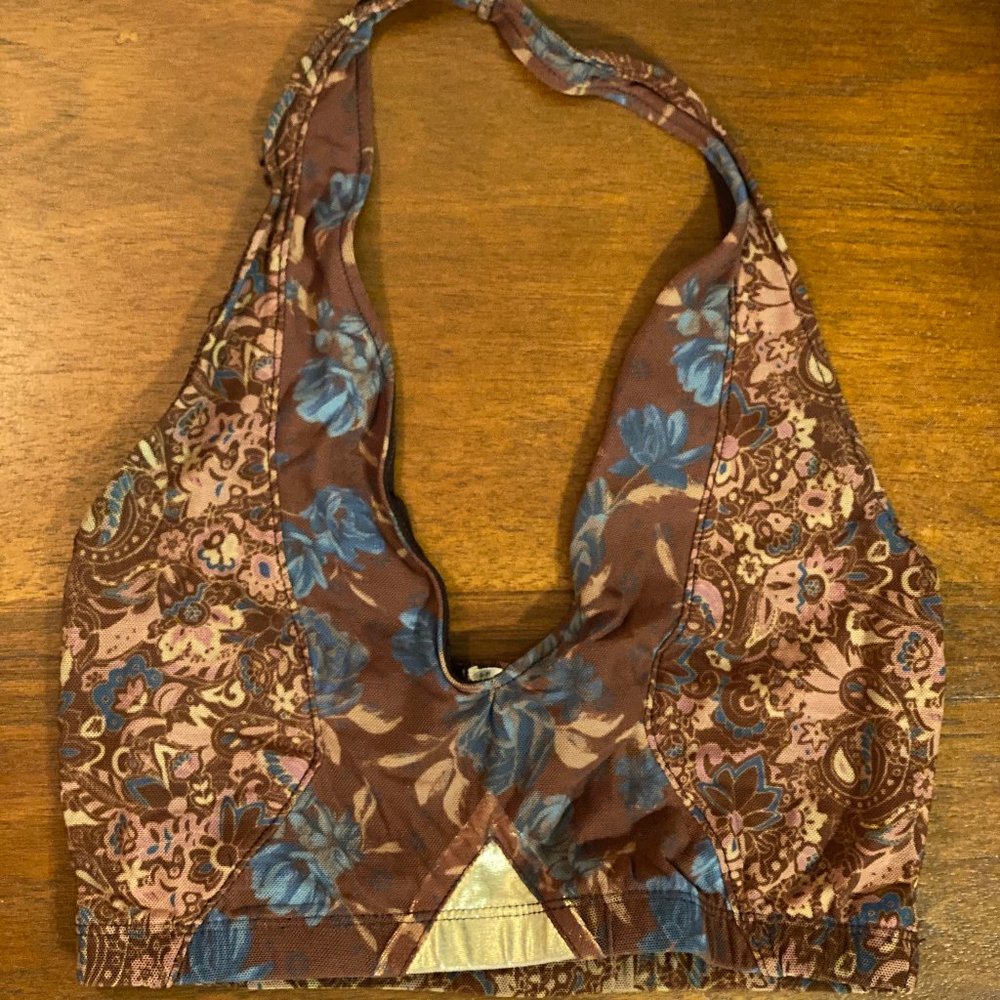 Bohemian halter top bralette